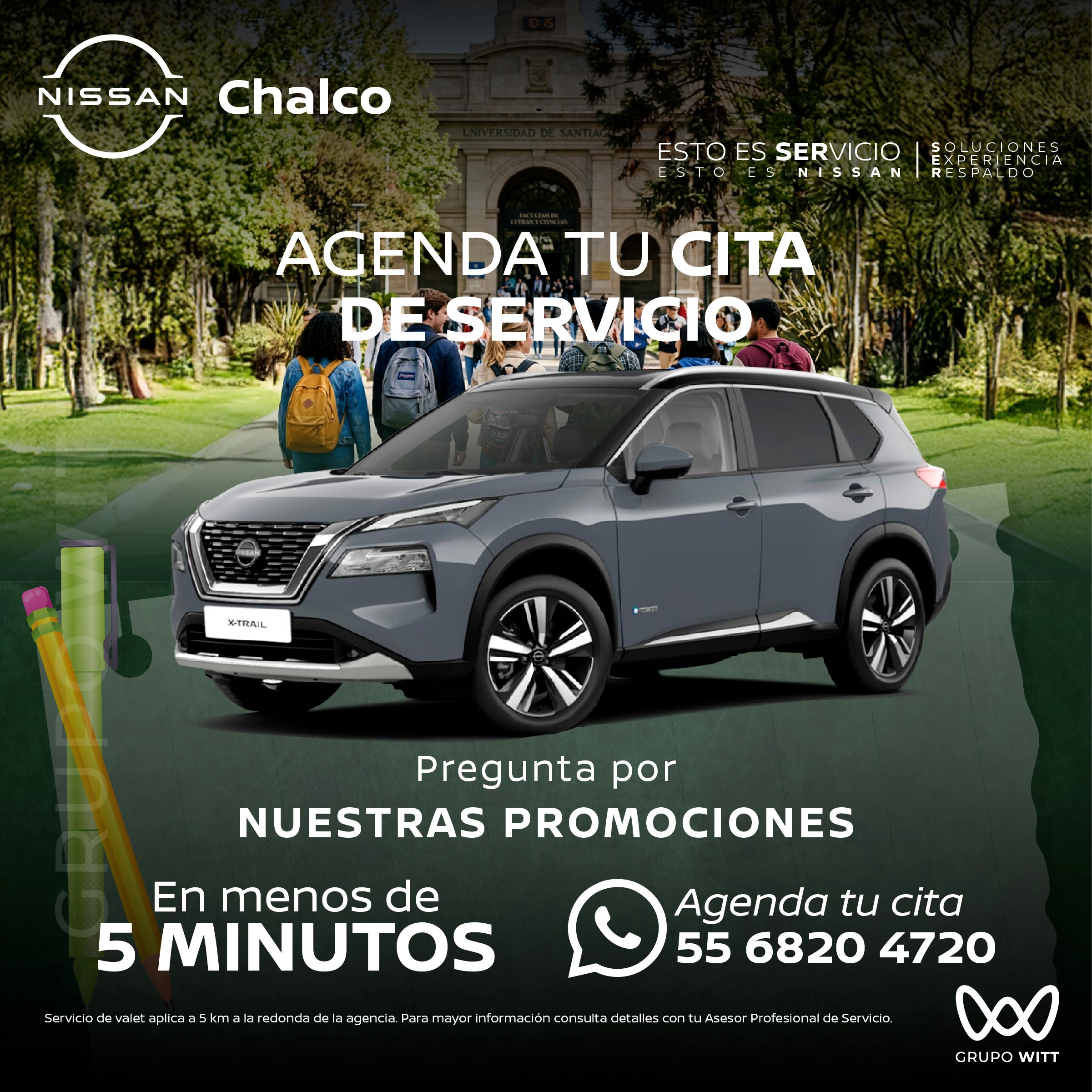 AGENDA TU CITA
DE SERVICIO