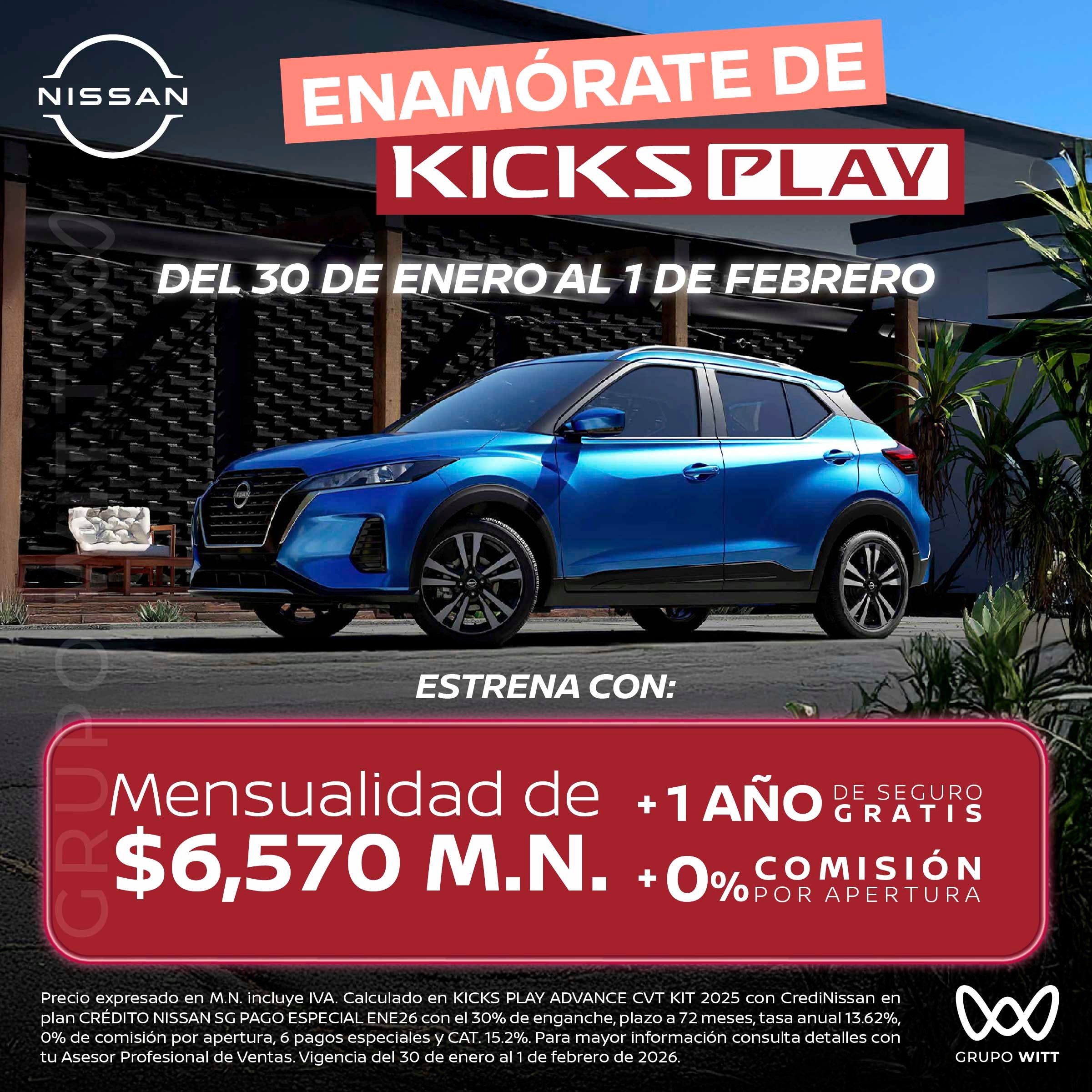 ENAMÓRATE DE KICKS PLAY