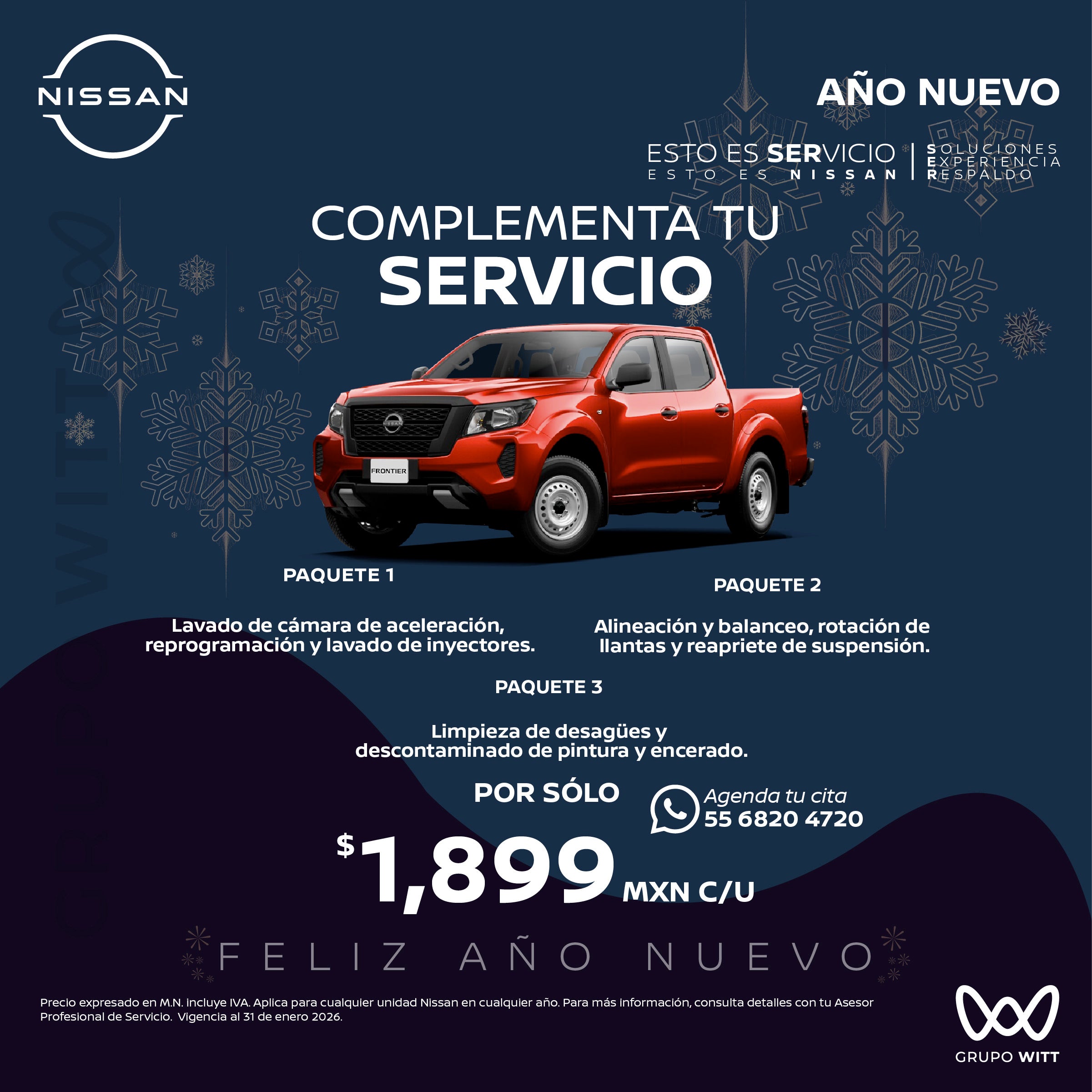POR SÓLO $1,899 MXN C/U