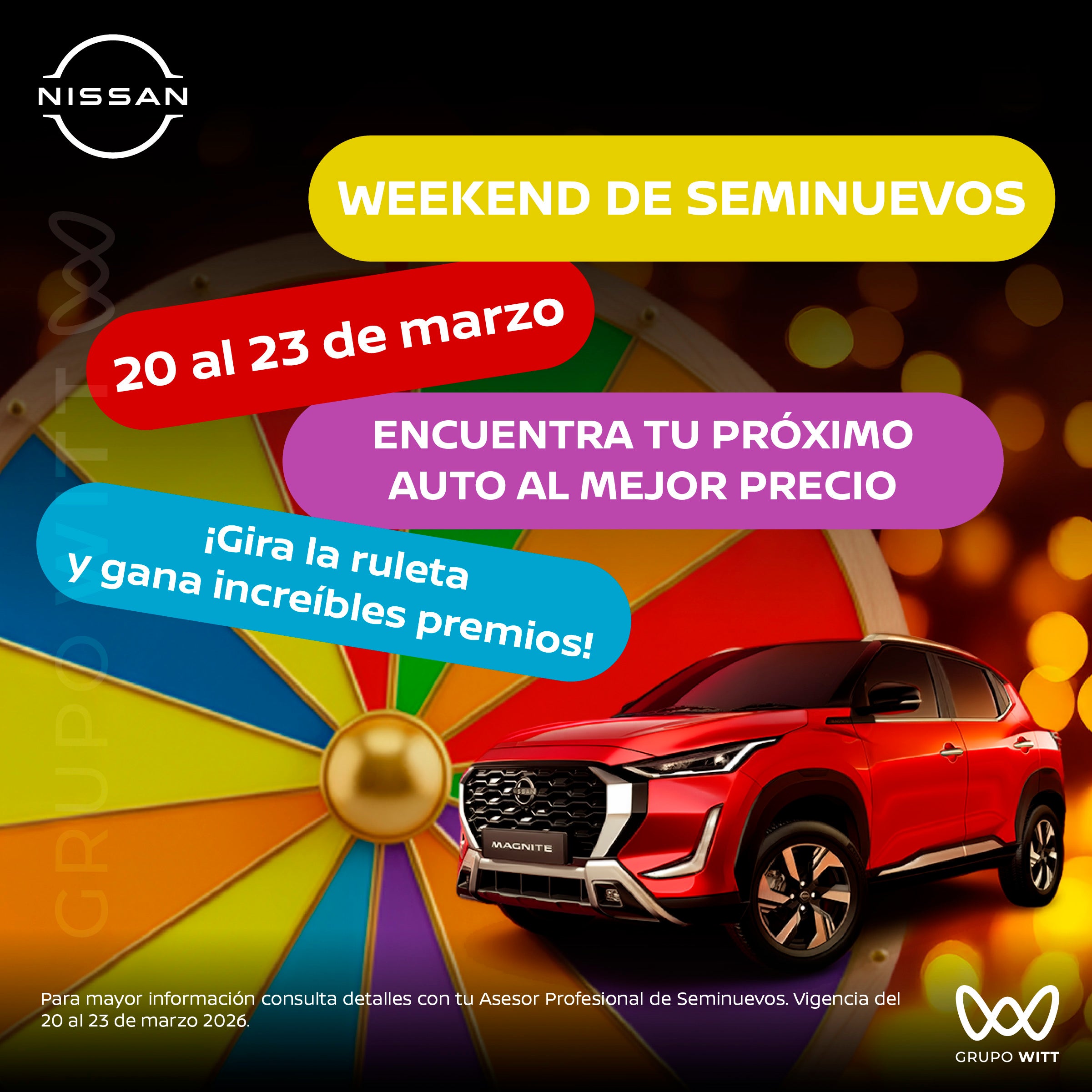 WEEKEND DE SEMINUEVOS