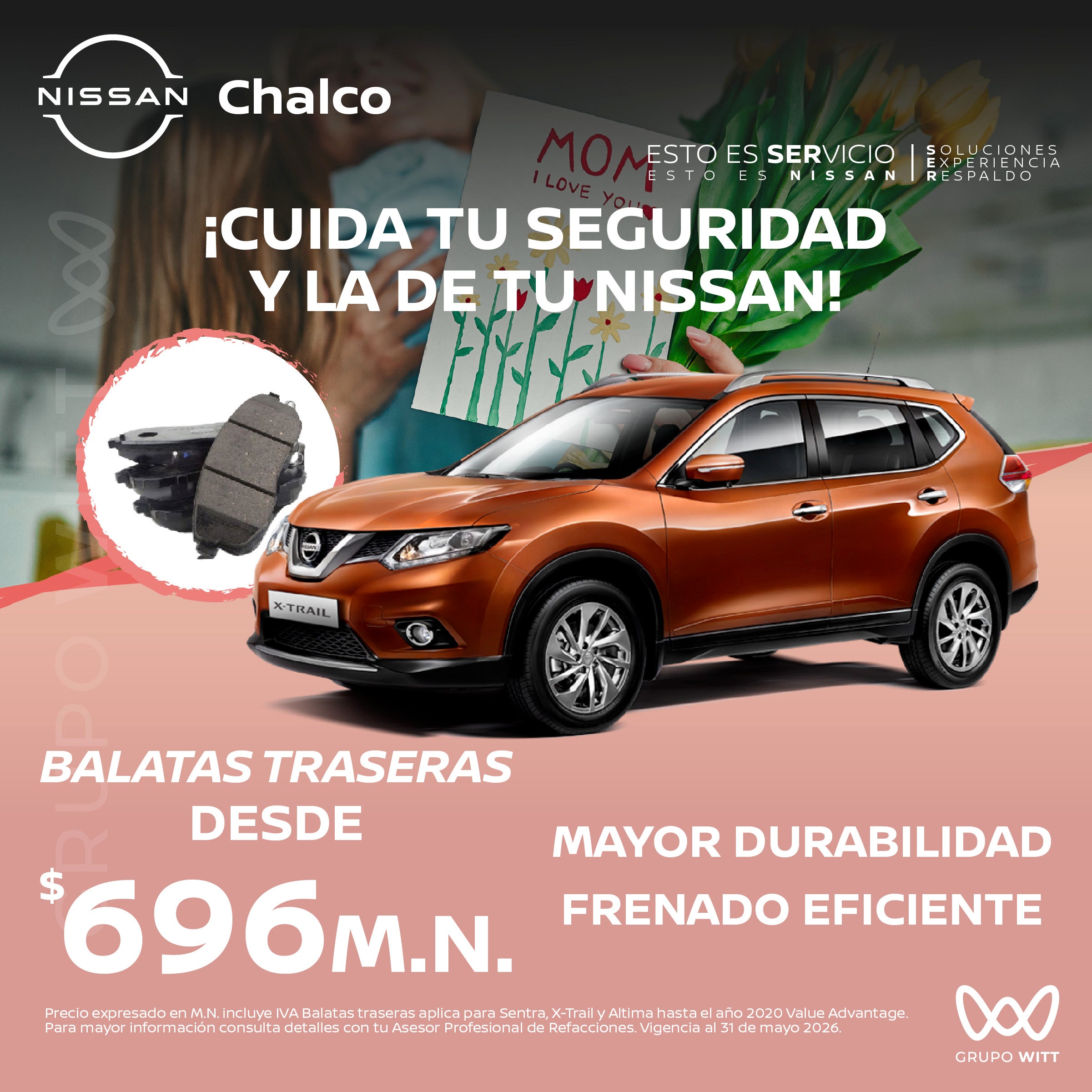 BALATAS TRASERAS
