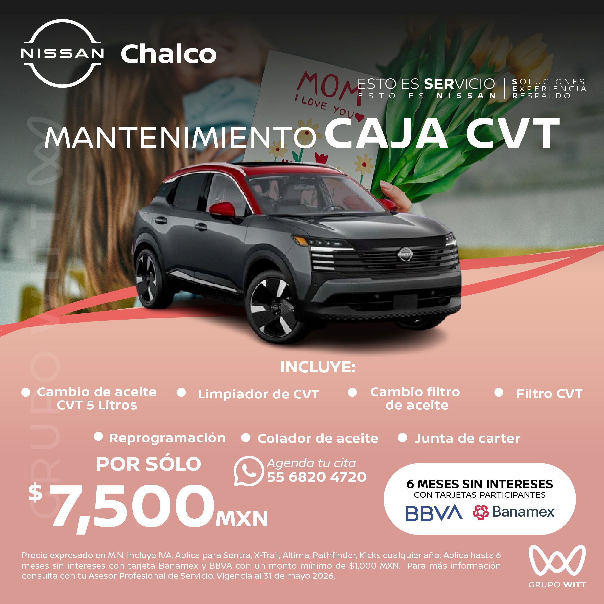 MANTENIMIENTO CAJA CVT
