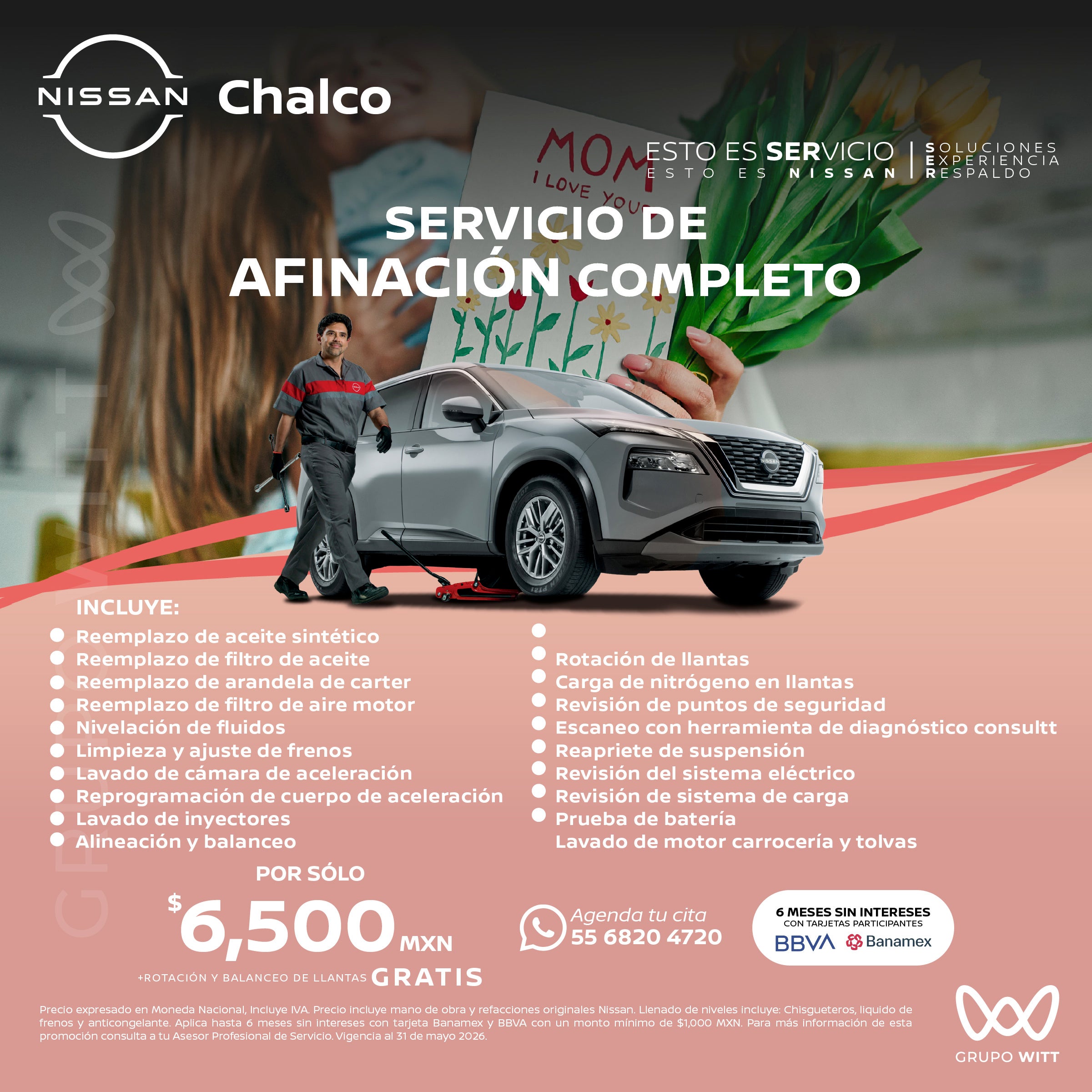 SERVICIO DE AFINACIÓN COMPLETO