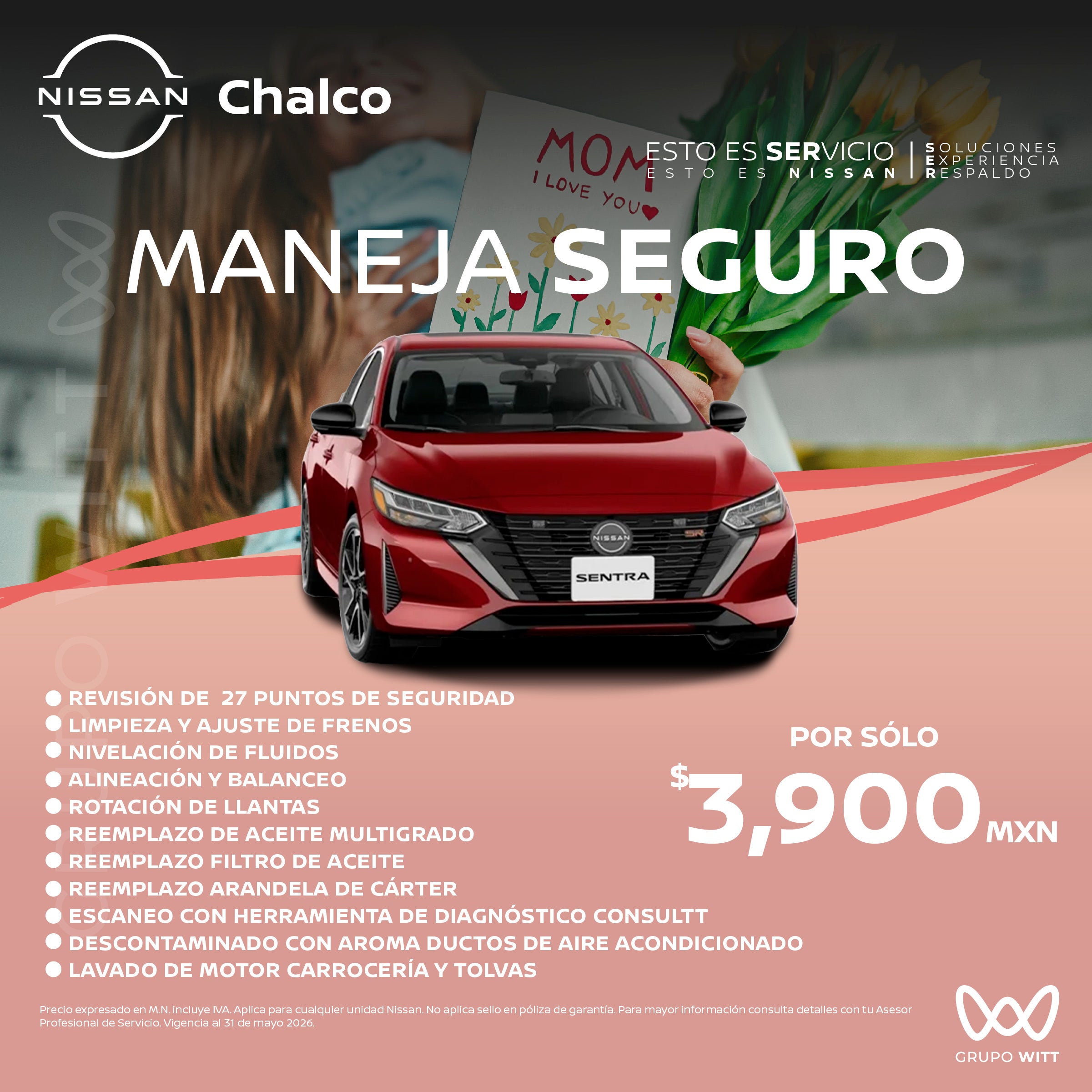 POR SÓLO $3,900 MXN