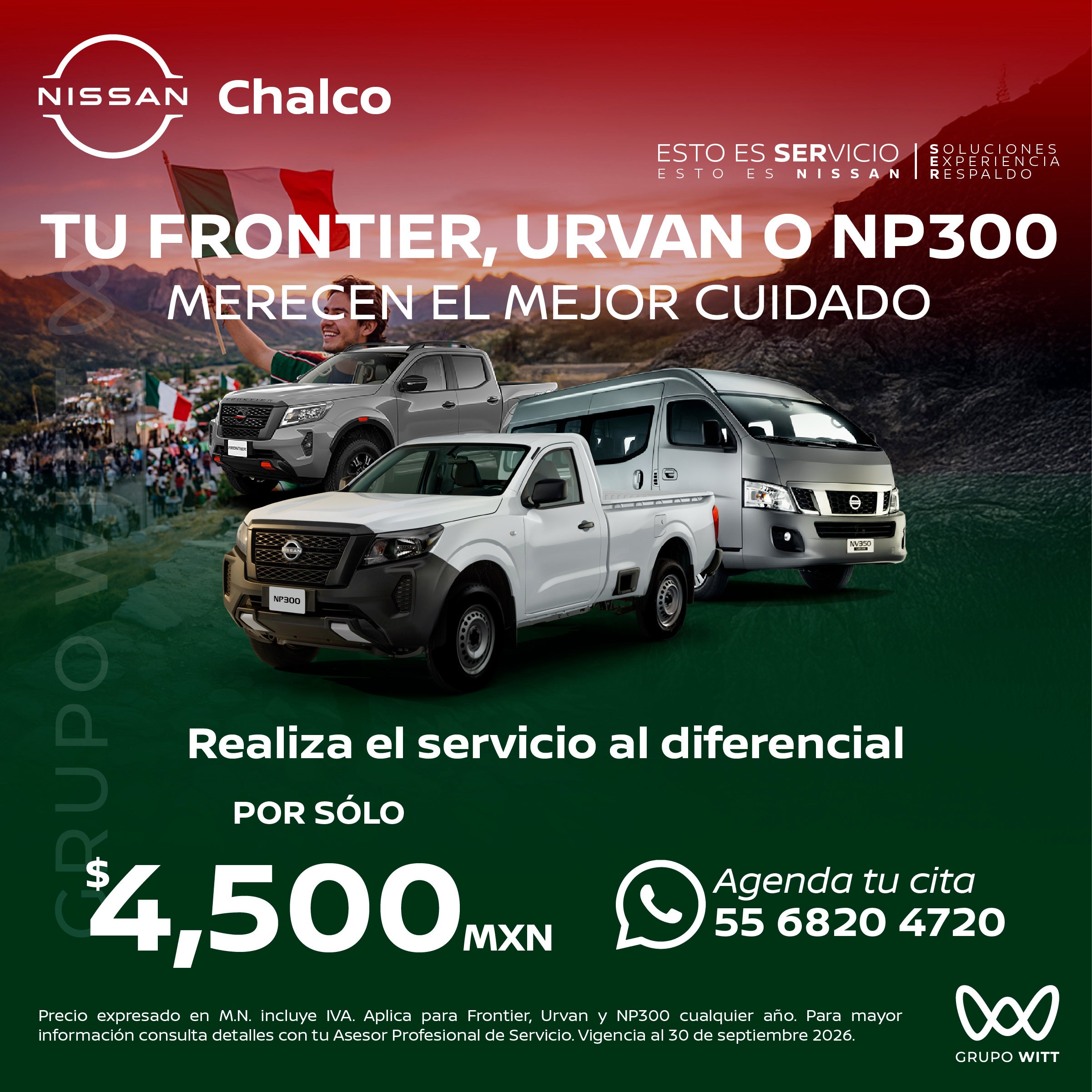 SERVICIO AL DIFERENCIAL
