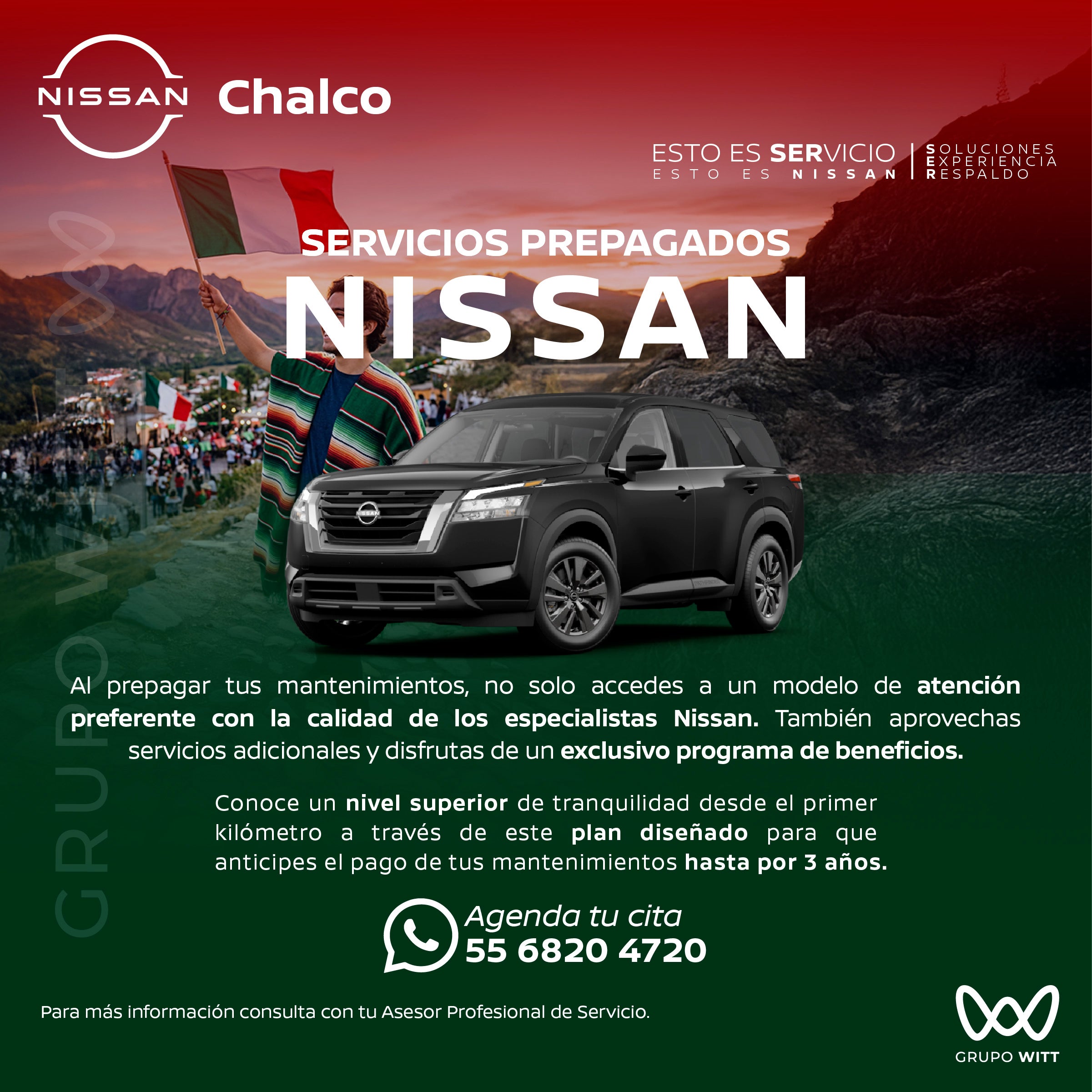 SERVICIOS PREPAGADOS NISSAN